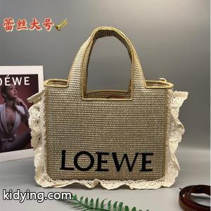 loewe スーパーコピー コピー レース縁取り かごバッグ トート ナチュラル ストローバッグ 新登場 ロエベ スーパーコピーkidying26vqSDOf