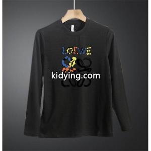 ロエベ コピー loewe コピー スーパーコピー カラフルロゴ 長袖Tシャツ 秋冬に映える個性派アイテムkidying26u4jGny