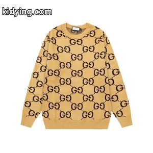 gucci コピー コピー エレガントGG総柄 クルーネック ニット セーター ベージュ モノグラム グッチ コピーkidying26D4vyOr