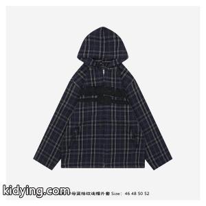 バレンシアガ コピーブランド スーパーコピー フードジャケット チェック柄 ジップアップ カジュアル 長袖 balenciaga コピーブランドkidying26PjKjCC