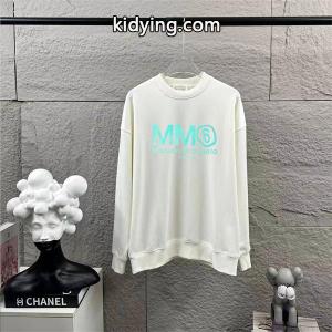 Maison Margiela スーパーコピー パーカー MM6 ロゴ ブルー プリント メゾンマルジェラkidying2641HX5n