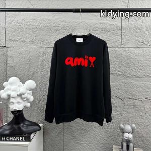 AMI PARIS 偽物 スウェット モダン エレガント ロゴデザイン 長袖 トレーナー アミ パリスkidying26Cyqmua