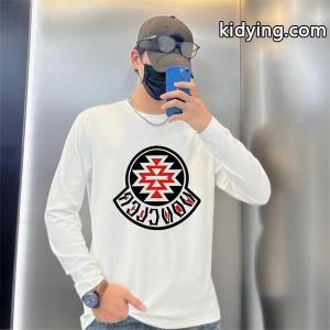 moncler コピー 偽物 長袖Tシャツ ジオメトリック モダン グラフィック ユニーク モンクレール コピーkidying26CmOfWj