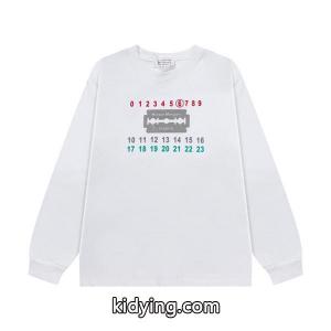 男女兼用Maison Margielaメゾン マルジェラスウェットコピー数字プリント デザイン ユニセックス ストリート風MM6新作kidying268HTjOn