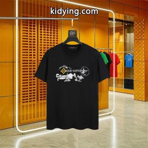 半袖Tシャツルイヴィトン ブランド コピーｔシャツコピー スタイルアップ効果 春夏 LOUIS vuitton ブランド コピー _ブランド コピー 激安(日本最大級)kidying2689L5fC