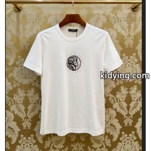 ドルチェ＆ガッバーナ コピー 通販黒白純綿通気性吸汗性ｔシャツDOLCE & gabbana コピー＊D＆G コピースタイルTシャツkidying26yy851b