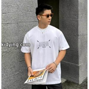 人気Maison Margielaメゾン マルジェラTシャツコピークルーネック半袖服おしゃれメンズ逸品kidying26n4fCqi