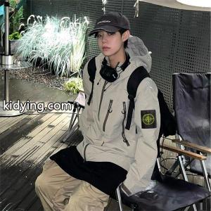 STONE ISLAND コピー マウンテンパーカー 防水 フード付き ジャケット ストーンアイランドkidying26LLrCui