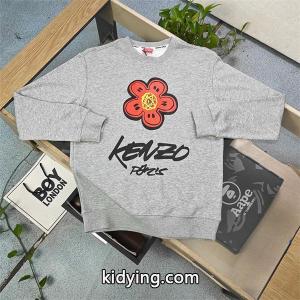 KENZO 偽物 スウェット 最新話題 魅力的フラワープリント グラフィックデザイン ケンゾーkidying26beymeu