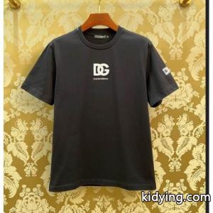 ドルチェ Tシャツ コピーDOLCE & gabbana スーパーコピー超激得100%新品大人気ブランドコピーＴシャツブラックホワイトkidying26aim0Xz