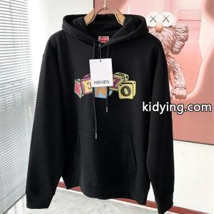 KENZO コピー パーカー 大人気 おしゃれブロックロゴ カジュアルデザイン ケンゾーkidying26DGjCeu