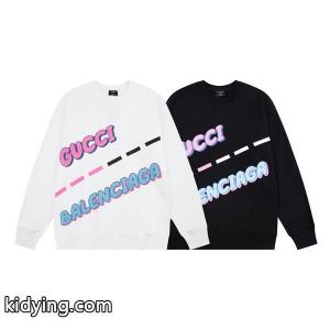 balenciaga コピー 偽物 パーカー ポップ フレッシュ コラボレーション トレンディ バレンシアガ コピーkidying265vayWj