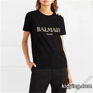 good商品♡バルマン ブランド コピーｔシャツコピー balmain ブランド コピーロゴマークプリント個性的で素敵な半袖トップスkidying26ueGH5r
