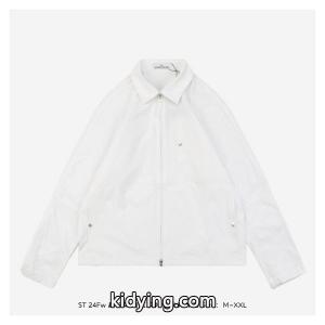 ストーンアイランド コピー ジャケット ブラック 高級感 袖ボタン ストリートファッション STONE ISLANDスーパーコピーブランド激安通販 専門店kidying2659TbGn