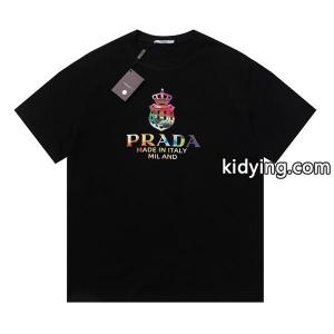 【SALE！】 プラダ スーパーコピー prada スーパーコピー 半袖Tシャツ 2色可選 目前の注目ブランド_半袖Tシャツ_メンズファッション_スーパーコピーブランド激安通販 専門店kidying26e45D4b