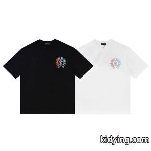 お洒落アイテム　半袖Tシャツ 2色可選　クロムハーツ ブランド コピー CHROME hearts ブランド コピー 個性をプラス__ブランド コピー 激安(日本最大級)kidying26Onu89D