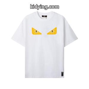 春夏季超人気優雅組み合わせ自由半袖ｔシャツfendi コピーフェンディ コピー スーパー コピー良いコットン通気性ブラックホワイトkidying26jqGDie