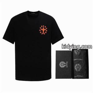 最新入荷CHROME hearts コピーブランドクロムハーツ コピーブランドスーパーコピー通勤通学のクルーネック半袖Tシャツ男女兼用のトップスkidying26XDGHLf