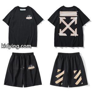 SSコレクション注目ブランド Off-white コピーブランド オフホワイト コピーブランド 半袖Tシャツ上下着2点人気ブランドの最新_Off-white コピーブランド オフホワイト コピーブランド_ブランド コピー 激安(日本最大級)kidying26aST9zu
