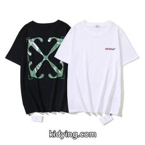 新しいフラグ葉迷彩半袖シャツ　オフホワイト スーパーコピー　off-white スーパーコピー シャツ サイズ感　吸汗速乾のメンズ半袖Tシャツブランド コピー 激安(日本最大級)kidying26W1j0DC