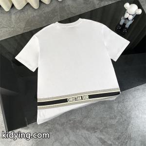 dior コピー ディオール コピー コピー 半袖tシャツ 気軽に着られるシンプルでクリーンなルックス 着心地が良い 2色展開kidying268L1bqa