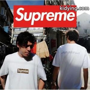 日本新入荷！supreme コピー 24SS SHANGHAI BOX LOGO TEE シュプリーム コピー Ｔシャツコピー半袖 吸汗速乾性が優れた ゆるサイズ ファション 海外セレブも愛用するkidying268H9b4z