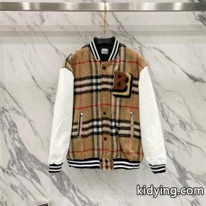話題殺到！バーバリー ブランド コピー コピー burberry ブランド コピー 2026秋冬冬仕様 ベージュ チェックスタジャンkidying26jCqiOn