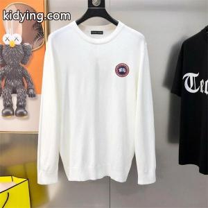上質 ホワイト 清潔感シンプル プレミアム 秋冬注目 カナダグース スーパーコピー スーパー コピー Canada goose スーパーコピー ニットkidying26GTzmWb
