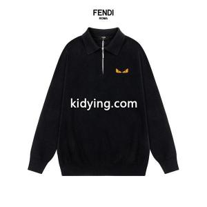 fendi スーパーコピー フェンディ スーパーコピー コピー 温かさ重視 モンスターアイ ハーフジップ ニット 注目kidying264r4Tbi