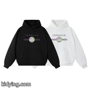 数量限定 高級 おすすめ ブラック × ホワイト パーカー ヴェルサーチ ブランド コピー versace ブランド コピー コピー 2026秋冬定番kidying26qu4z4f