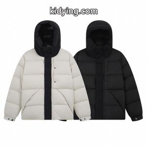 ホワイト×ブラック 切替デザイン 立体フード 高保温モデル moncler スーパーコピー モンクレール スーパーコピー コピー ダウンジャケット 秋冬注目kidying26SvqGPD