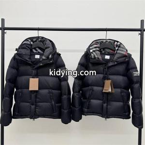 バーバリー コピーブランド コピー burberry コピーブランド 本格派注目！2026秋冬防風対策 ブラック ダウンジャケットkidying26rqaqOj