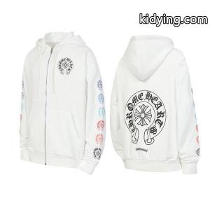 クロムハーツ ブランド コピー コピー Chrome hearts ブランド コピー パーカー 売れ筋必至！お洒落ホワイト スリーブデザイン 新着注目kidying26m851ve