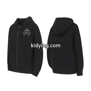 注目 しっとり高級感 ブラック シックな 2026秋冬コーデ クロムハーツ コピー スーパーコピー Chrome hearts コピー パーカーkidying26HvqKzi