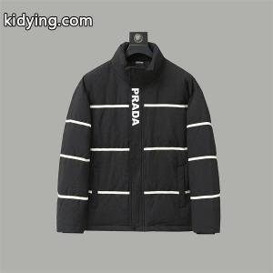 最新作 ブラック prada ブランド コピー プラダ ブランド コピー ラインデザイン 防風 機能性 偽物 ダウンジャケット 保温性 高級kidying26zSH9Dm
