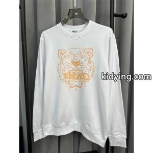 Kenzo ケンゾー 激安 タイガーロゴ スウェット トレーナー ホワイト 2026年秋冬 新作kidying269jKn4z