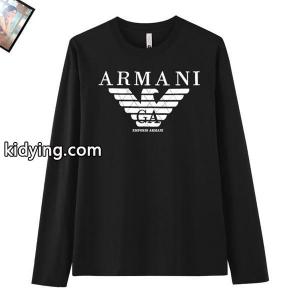 人気定番大得価綿の風合い伸縮性レッドホワイトブラックアルマーニ スーパーコピー t シャツ コピー着回しベーシック大人め主役tシャツkidying26GPrCCe