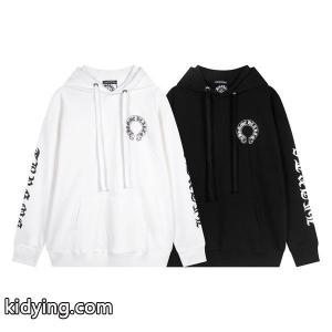 CHROME hearts コピー 偽物 爆款 ブルークロス ストリート パーカー 当店イチオシ クロムハーツ コピーkidying26v0vGLz
