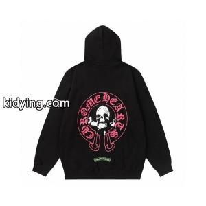 クロムハーツ スーパーコピー スーパーコピー パーカー 希少 スカルデザイン ブラック かっこいい CHROME hearts スーパーコピーkidying264zymGv