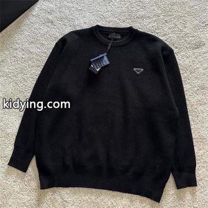 プラダ コピー スーパーコピー ニットセーター シック エレガント シンプル ブラック N級品 prada コピーkidying2681Lnuq