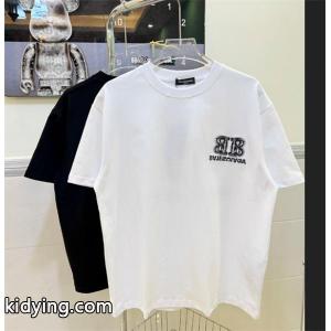 BALENCIGAＴシャツコピーバレンシアガ コピー 個性的なサインロゴ 人気アイテム 限定版半袖kidying26amyCyu