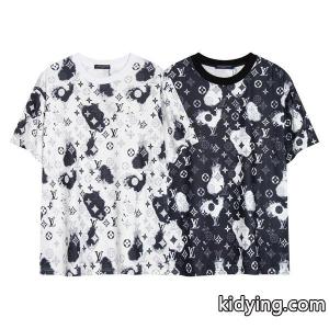 高品質な素材のLOUIS vuitton コピールイヴィトン コピーＴシャツコピーメンズクルーネック半袖トップスファッションアイテムkidying260LvOba