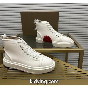 お得低価のChristian louboutin コピー クリスチャンルブタン コピー スニーカー メンズ ハイカット ブラウン レザー　メンズカジュアル靴__ブランド コピー 激安(日本最大級)kidying26eOniyC