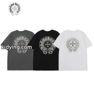 ファッション 人気  クロムハーツ コピーCHROME hearts コピー 半袖Tシャツ 男女兼用 _クロムハーツ コピー CHROME hearts コピー_ブランド コピー 激安(日本最大級)kidying26nC49be