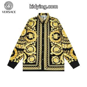 ヴェルサーチ ブランド コピースーパーコピーversace ブランド コピー超激得限定セール都会的な印象ストレッチ性メンズシャツブラックホワイトkidying26OPj05z