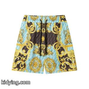 レオパード柄のversace スーパーコピーヴェルサーチ スーパーコピー激安カジュアルなメンズショートパンツ抜群の吸汗性kidying26KrmSfm