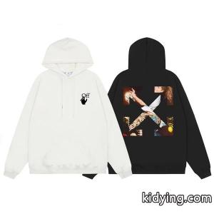 軽く耐久性のあるOff-white コピーオフホワイト コピーコピー人気保温性を発揮するメンズプルオーバーパーカーフード付きkidying26X91nCi