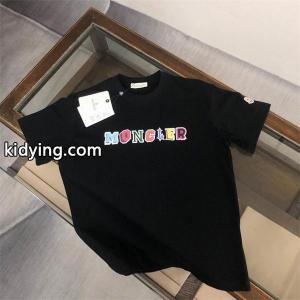 moncler ブランド コピー&即発&ワッペン襟元リブ編みTシャツ&モンクレール ブランド コピー スーパーコピー激安ゆったりシルエットkidying26bWDaGb