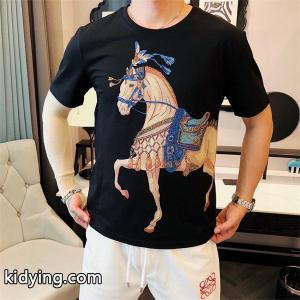 耐久性があった美品！ 春夏 hermes コピーブランド エルメス コピーブランド 半袖Tシャツ ブランド コピー 激安(日本最大級)kidying26Hjau4n