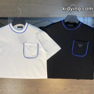 春夏は人気定番 プラダ ブランド コピー スーパーコピー ｔシャツ コーデ メンズ ストリート スタイル prada ブランド コピーコットン トップス 半袖 着こなし_半袖Tシャツ_メンズファッション_スーパーコピーブランド激安通販 専門店kidying260buaee